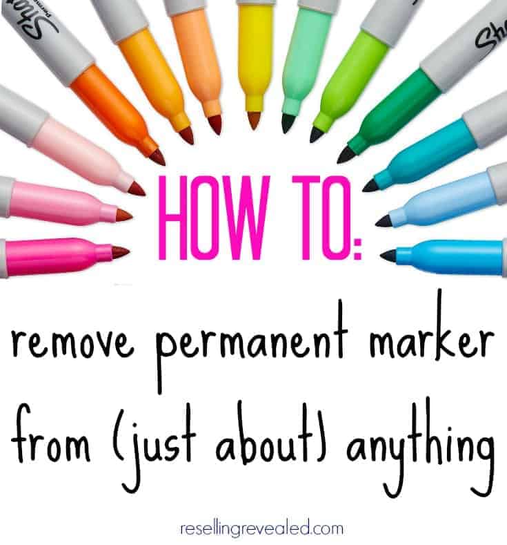 How to: Remove Permanent Marker - Bleach Pray Love