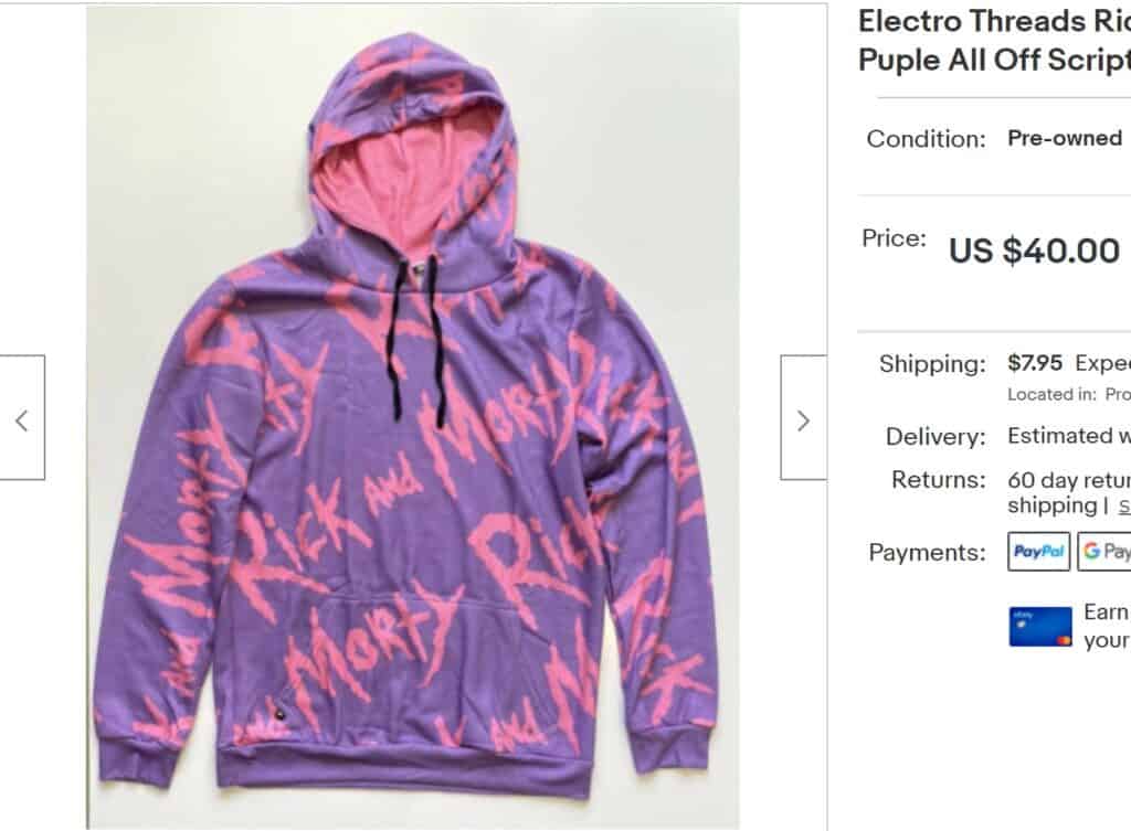 thrifted hoodie flip