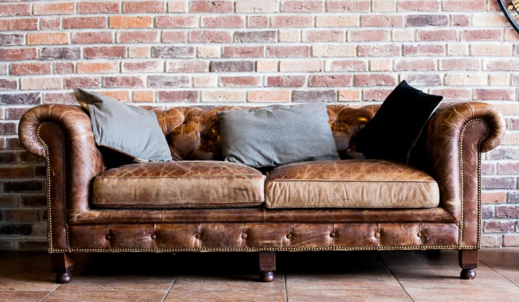 used sofa from online store