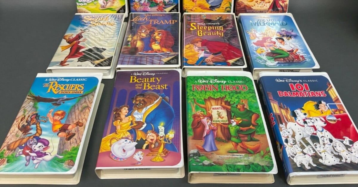 Where To Sell Your Disney VHS Tapes (And For How Much Money)